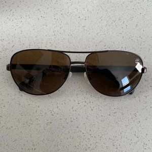 Timberland Aviator Sunglasses with Polarized Lenses